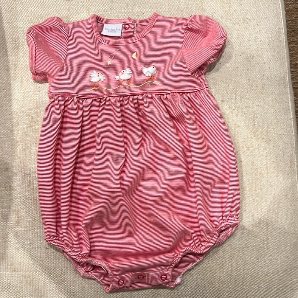 Squiggles by Charlie Chicken Bubble | sz 18 mo